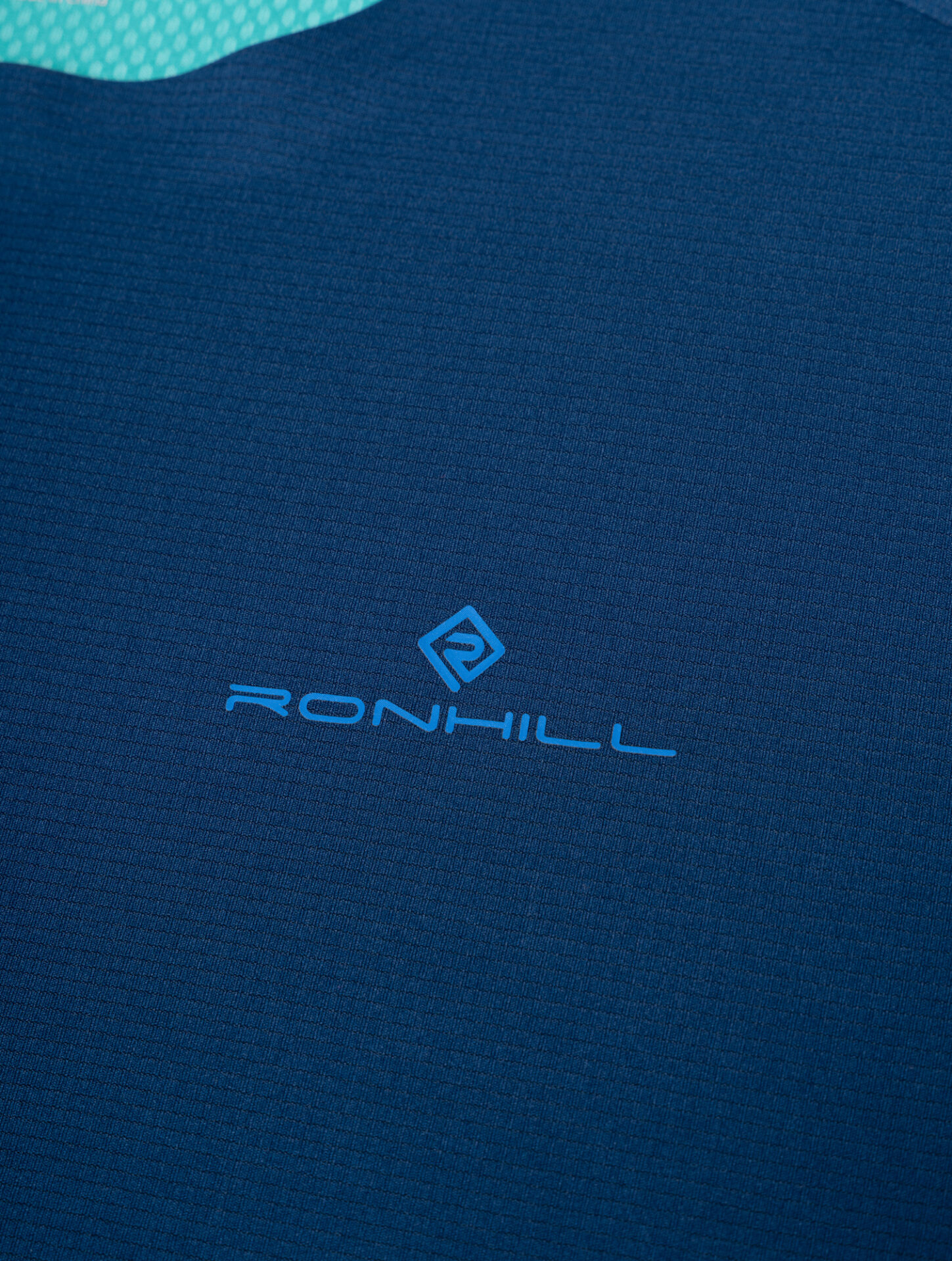 Ronhill Men's Tech Race S/S Tee - Navy/Deep Laguna - Image 7