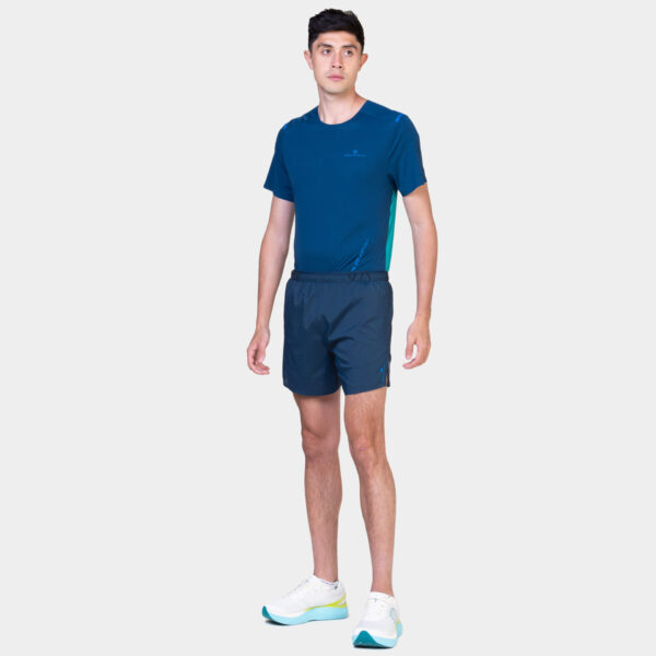 Ronhill Men's Tech Race S/S Tee - Navy/Deep Laguna - Image 3