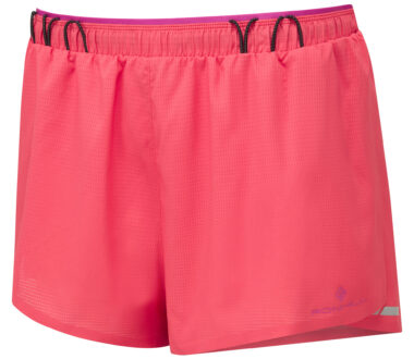 Ronhill Women's Tech Race Short - Sunset/Razzmatazz