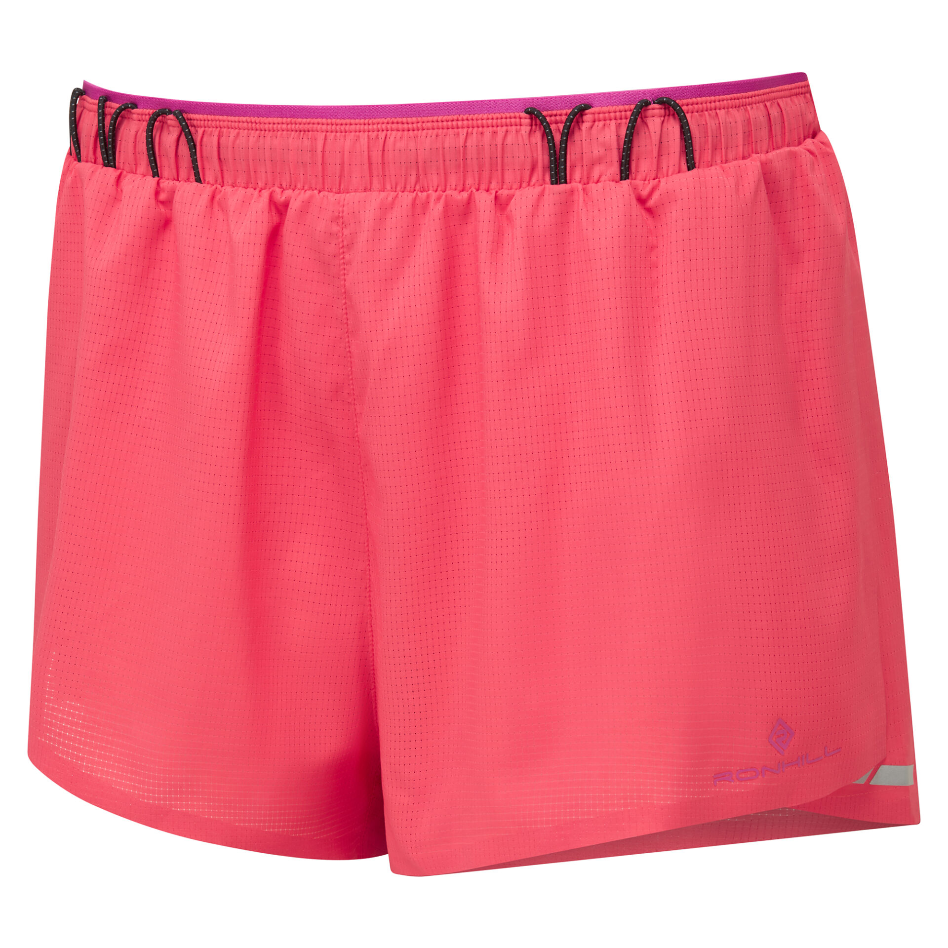 Ronhill Women's Tech Race Short - Sunset/Razzmatazz