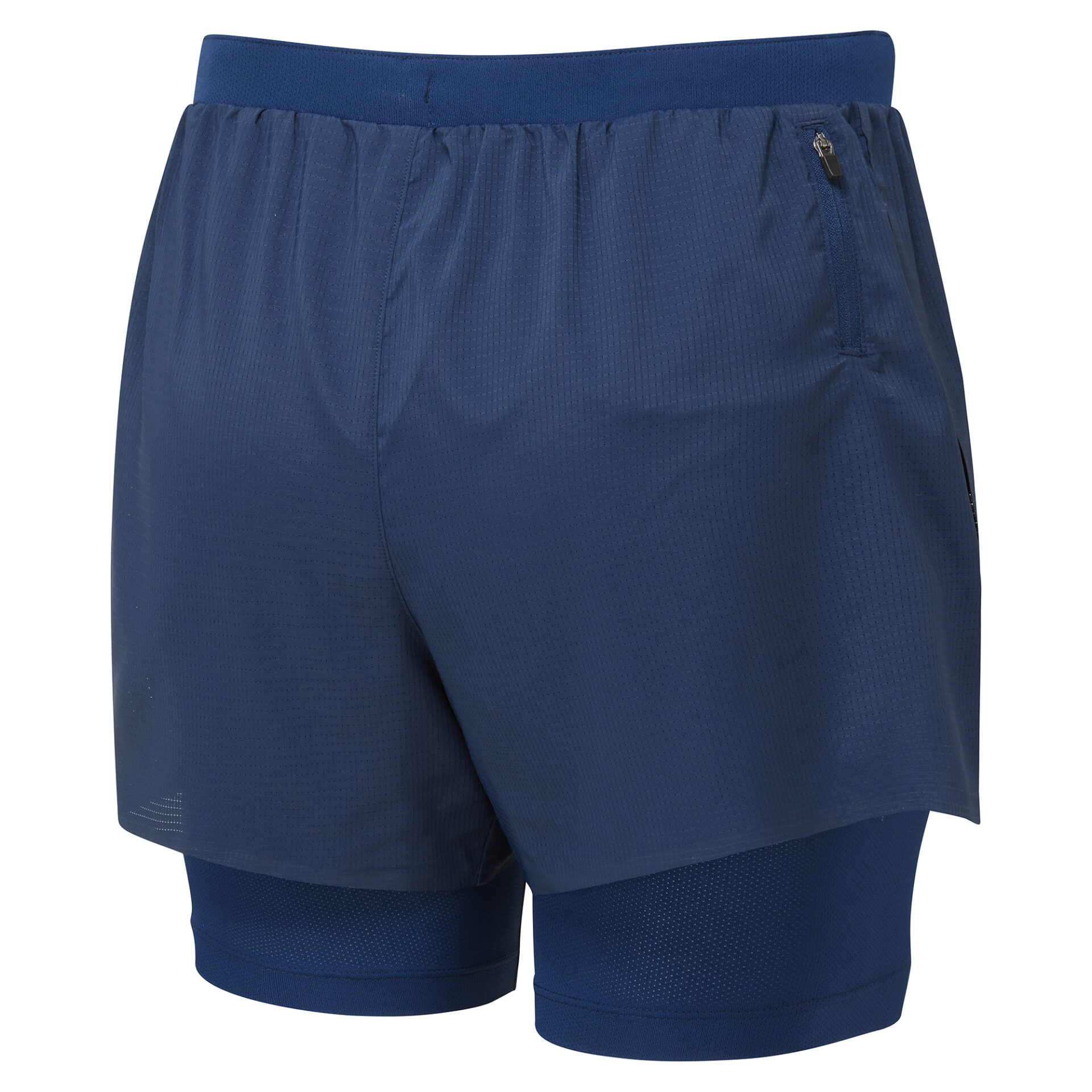 Ronhill Women's Tech Race Twin Short - Dark Navy/Razzmatazz - Image 5