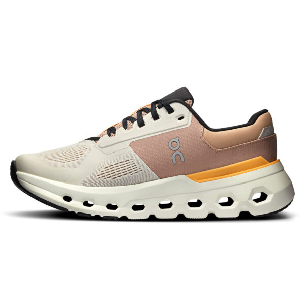On Women's Cloudrunner 2 - Pearl/Tangerine - Image 2