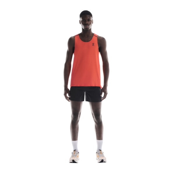 On Men's Performance Tank - Flame - Image 2