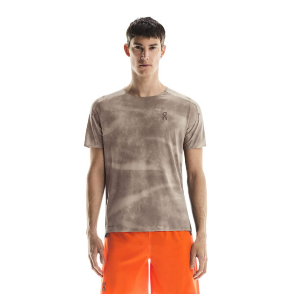 On Men's Performance-T AOP - Cinder/Black