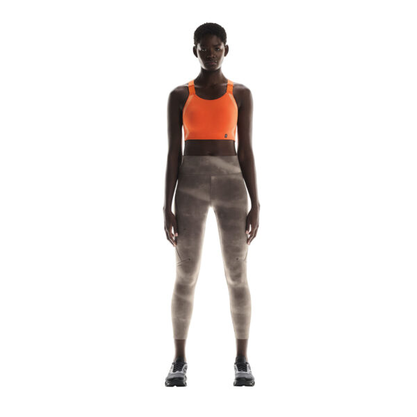 On Women's Performance Tight 7/8 AOP - Cinder