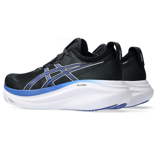 Asics Men's Gel-Nimbus 27 - Black/Dark Cobalt - Image 4