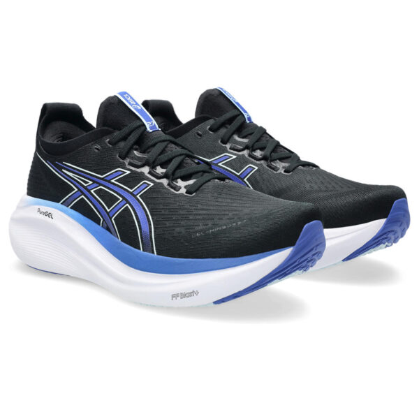 Asics Men's Gel-Nimbus 27 - Black/Dark Cobalt - Image 3