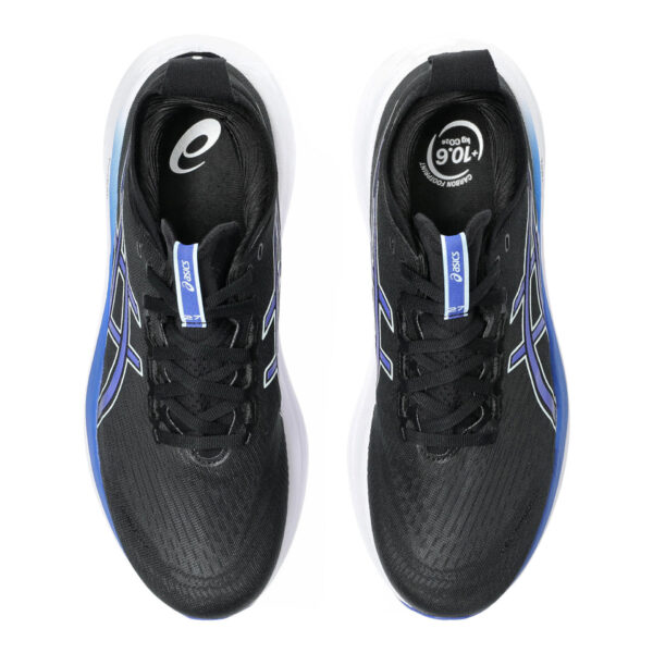 Asics Men's Gel-Nimbus 27 - Black/Dark Cobalt - Image 6