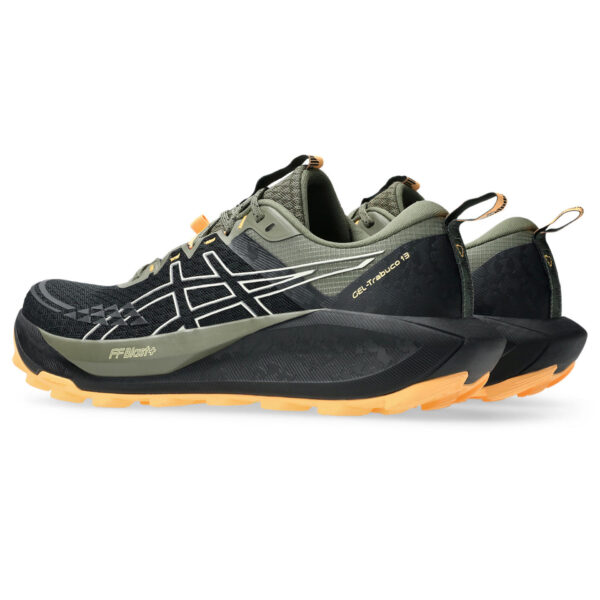 Asics Men's GEL-Trabuco 13 - Black/Cream - Image 4