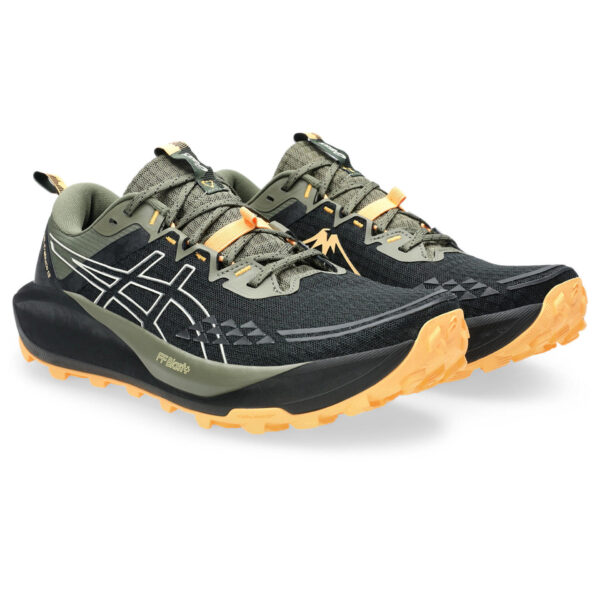 Asics Men's GEL-Trabuco 13 - Black/Cream - Image 3