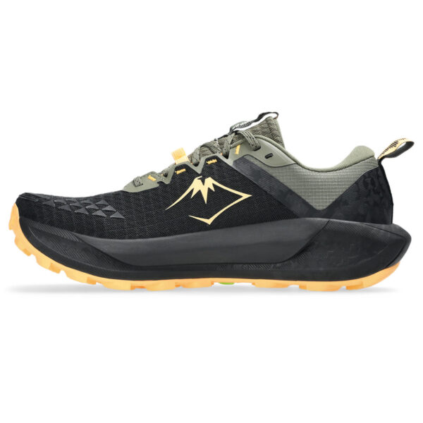 Asics Men's GEL-Trabuco 13 - Black/Cream - Image 2