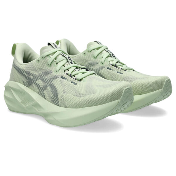 Asics Women's Novablast 5 - Whisper Green/Monument Blue - Image 3