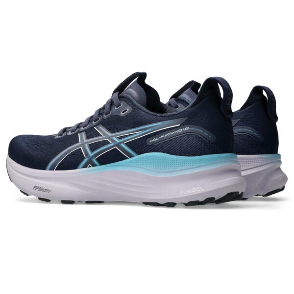 Asics Women's Gel-Kayano 32 - Midnight/Stillwater - Image 4