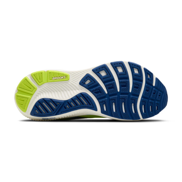 Brooks Men's Ghost 17 - Acid Lime/Navy/White - Image 6