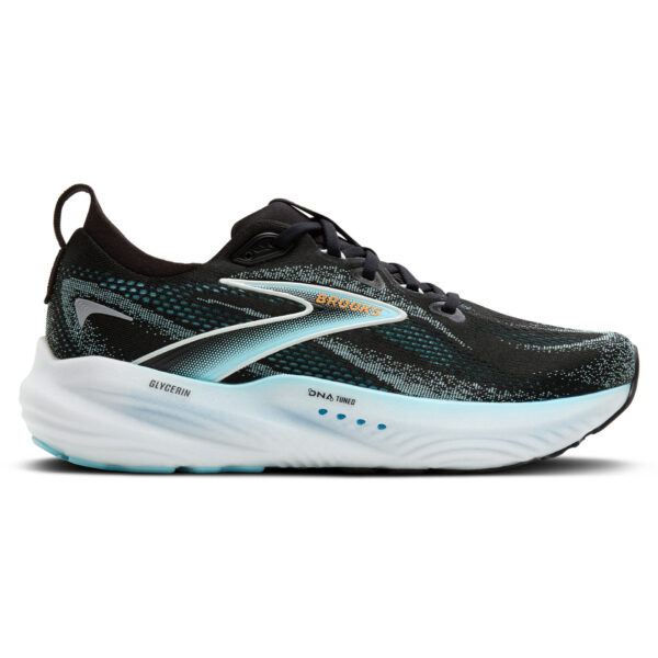 Brooks Men's Glycerin 22 - Black/Atomizer/Blazing Orange