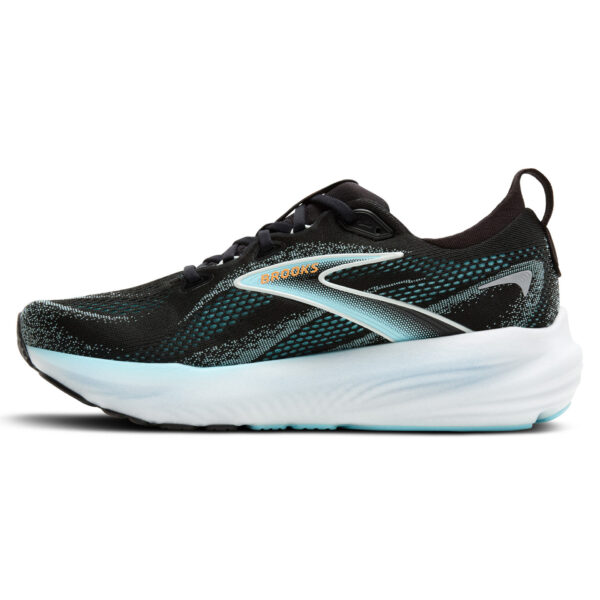 Brooks Men's Glycerin 22 - Black/Atomizer/Blazing Orange - Image 2