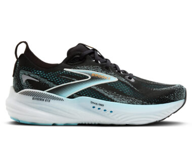 Brooks Men's Glycerin GTS 22 - Black/Atomizer/Blazing Orange