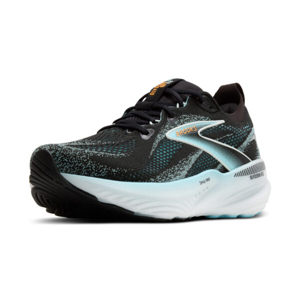 Brooks Men's Glycerin GTS 22 - Black/Atomizer/Blazing Orange - Image 4