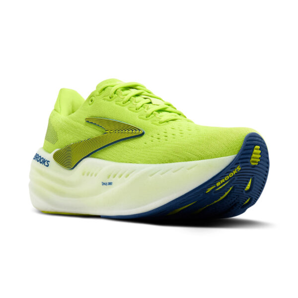 Brooks Men's Glycerin Max - Lime/Navy Peony/White - Image 3