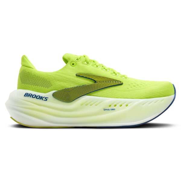 Brooks Men's Glycerin Max - Lime/Navy Peony/White