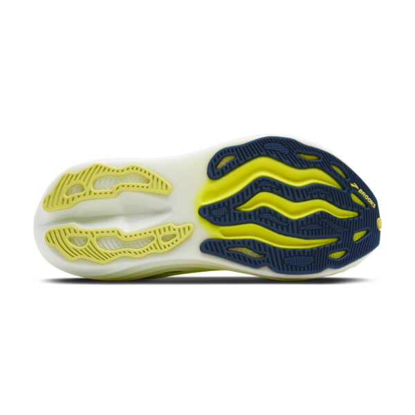 Brooks Men's Glycerin Max - Lime/Navy Peony/White - Image 6