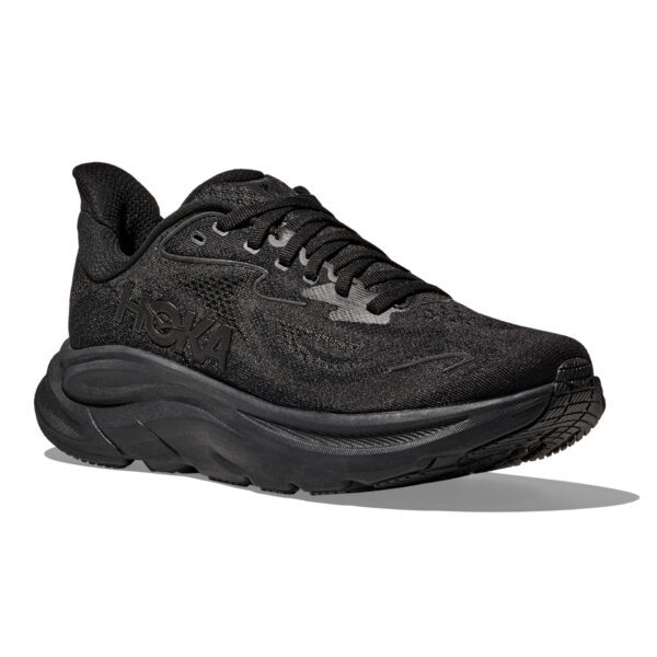 Hoka Men's Clifton 10 - Black/Black - Image 3