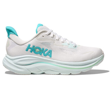 Hoka Women's Clifton 10 - White/Cielo Blue