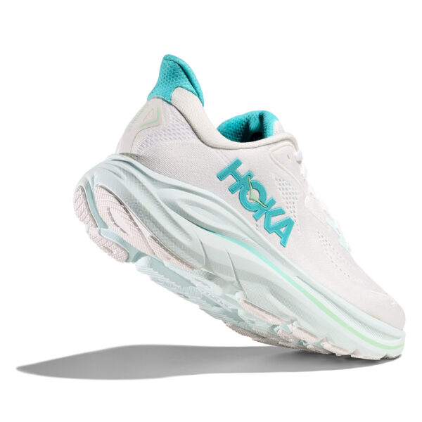 Hoka Women's Clifton 10 - White/Cielo Blue - Image 5