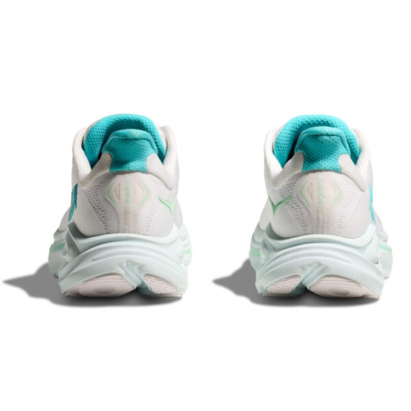 Hoka Women's Clifton 10 - White/Cielo Blue - Image 8