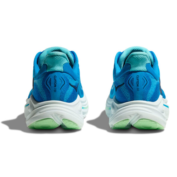Hoka Men's Clifton 10 Wide - Hoka Blue/Skyward Blue - Image 8