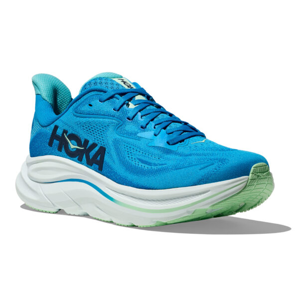 Hoka Men's Clifton 10 Wide - Hoka Blue/Skyward Blue - Image 3