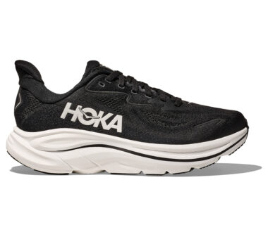 Hoka Women's Clifton 10 Wide - Black/White