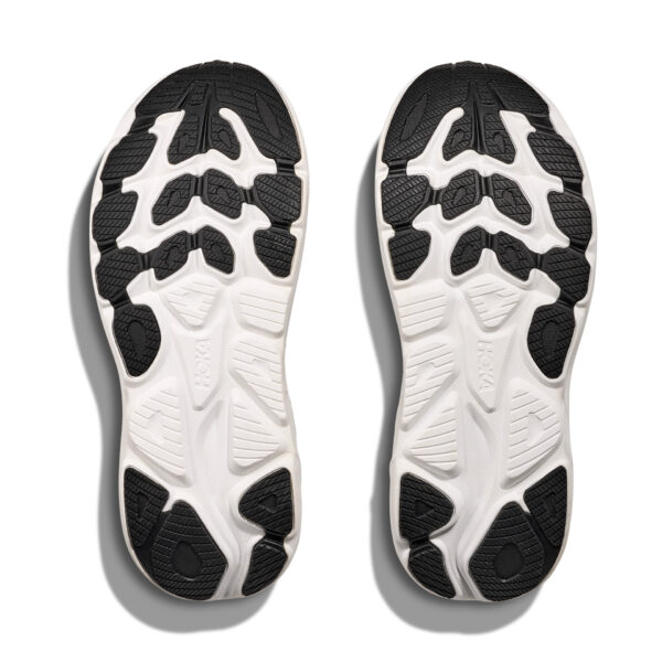 Hoka Women's Clifton 10 Wide - Black/White - Image 7