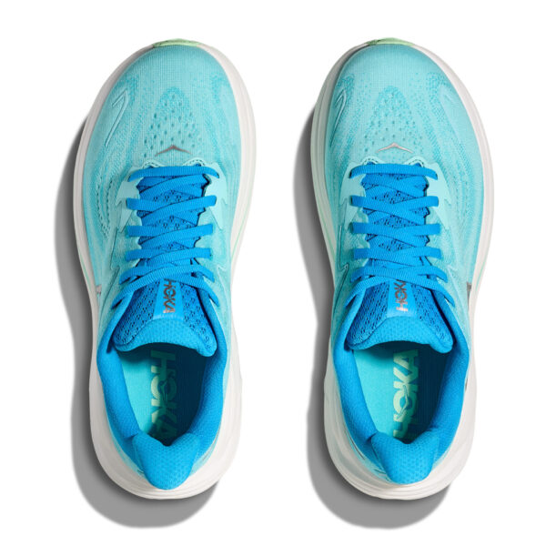 Hoka Women's Clifton 10 Wide - Skyward Blue/Cielo Blue - Image 6