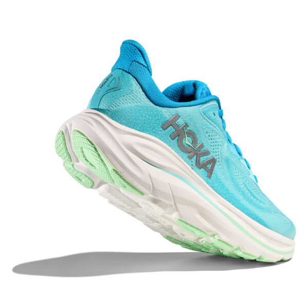 Hoka Women's Clifton 10 Wide - Skyward Blue/Cielo Blue - Image 5