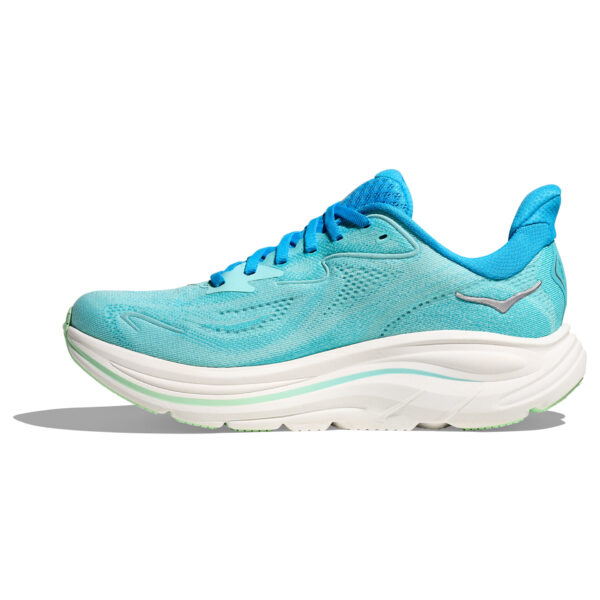 Hoka Women's Clifton 10 Wide - Skyward Blue/Cielo Blue - Image 2