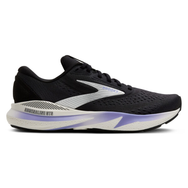 Brooks Women's Adrenaline GTS 24 - Ebony/Blue Heron/Silver