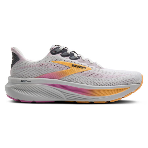 Brooks Women's Ghost 17 - Oyster/Apricot/Pink