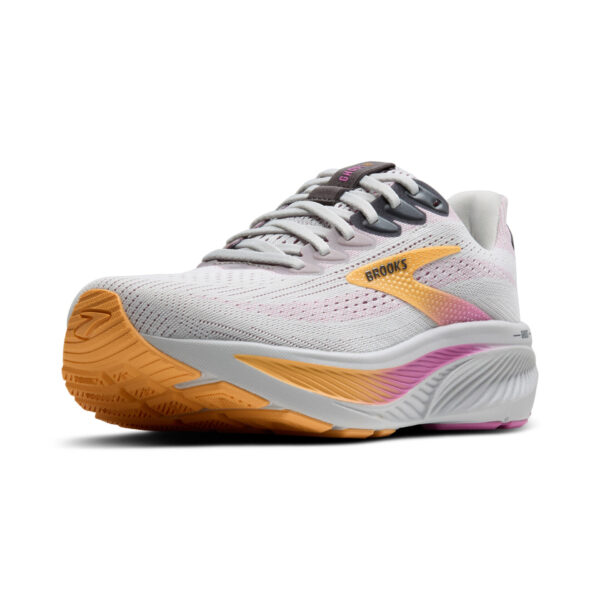 Brooks Women's Ghost 17 - Oyster/Apricot/Pink - Image 4