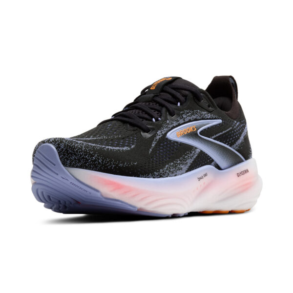 Brooks Women's Glycerin 22 - Black/Blue Heron/Orange - Image 4