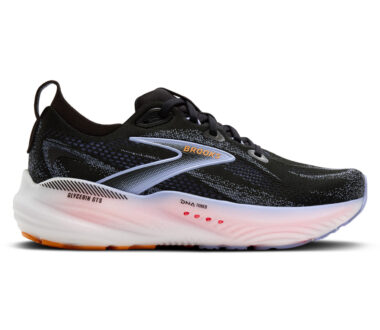 Brooks Women's Glycerin GTS 22 - Black/Blue Heron/Orange