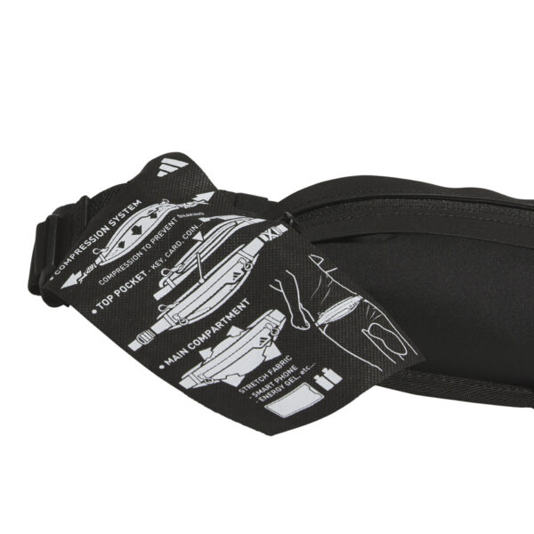 Adidas Running Waist Bag - Black - Image 5
