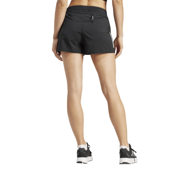 Adidas Women's Own the Run Shorts - Black - Image 2