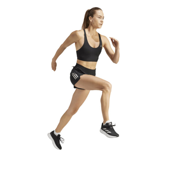 Adidas Women's Own the Run Shorts - Black - Image 3