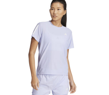 Adidas Women's Own The Run T-Shirt - Violet Tone