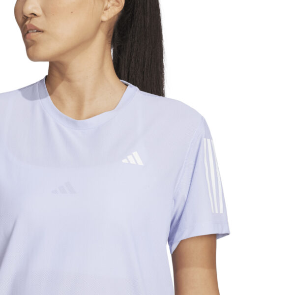 Adidas Women's Own The Run T-Shirt - Violet Tone - Image 4