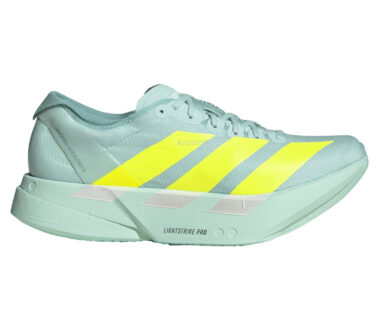 Adidas Women's Adizero Adios Pro 4 - Semi Flash Aqua/Lucid Lemon/Mint Ton