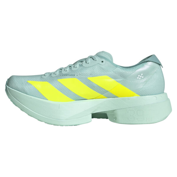 Adidas Women's Adizero Adios Pro 4 - Semi Flash Aqua/Lucid Lemon/Mint Ton - Image 2
