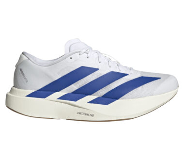 Adidas Men's Adizero Evo SL - Cloud White/Royal Blue/Pure Ruby