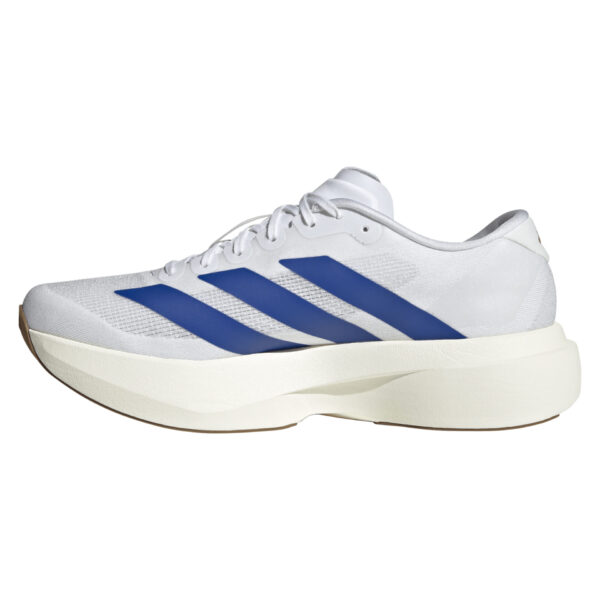Adidas Men's Adizero Evo SL - Cloud White/Royal Blue/Pure Ruby - Image 2